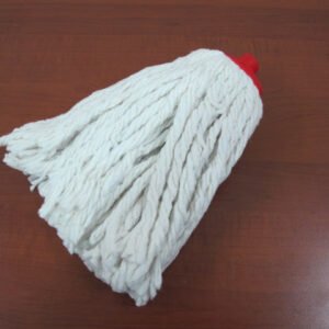 Cotton mop head,red plastic head