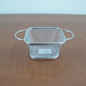 Squared French Fries Basket; 10 cm