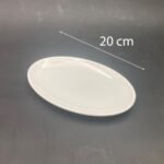Melamine Oval Plate 20 cm