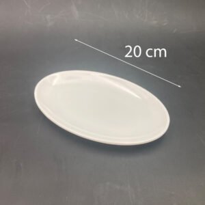 Melamine Oval Plate 20 cm