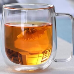 Double Wall Glass Mug 350 ml