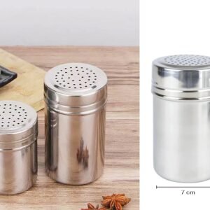Stainless Steel Professional Salt and Pepper Shaker 12 cm
