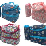Set Bottle Bag and Cooler Bag 2 Compartments