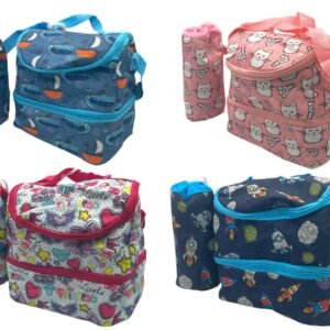 Set Bottle Bag and Cooler Bag 2 Compartments