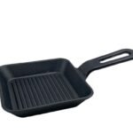 Cast iron squared sizzling platter 14 cm