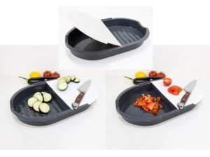 Two Chamber Cutting Board