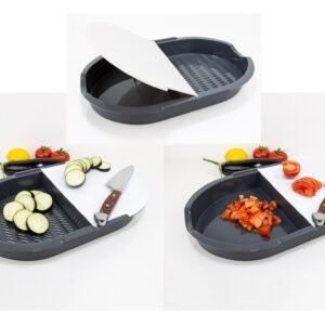 Two Chamber Cutting Board