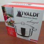 Stainless Steel Casserole; 34 cm