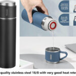 SS Vacuum Flask with Cup Cover 500 ml