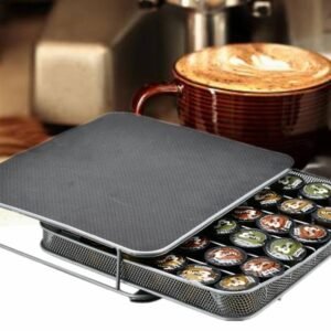 36 Coffee Capsules Drawer and Coffee Machine Stand