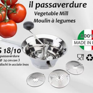 Stainless Steel Vegetable Mill "Passaverdure"