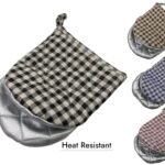 Insulated Oven Mitt with Heat Resistant Inner Layer