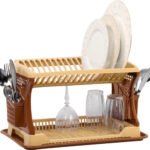 Two-Step Plastic Dish Drainer