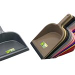 Plastic Dustpan with Rubber