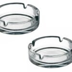 Glass Ashtray 10.5 cm X2