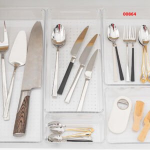 Ultra Clear Punto Modular Drawer Organizer 22.5x15x5.5 c