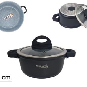 DOSTHOFF INDUCTION MASTER CASSEROLE BLACK 16 CM 1.2 L