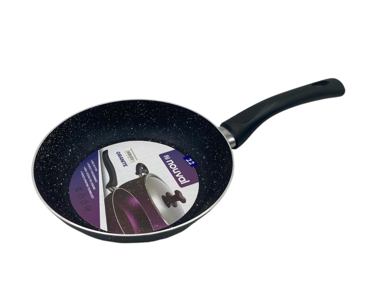 35a286d704fb22d19159d51a8cd002dd.jpg Black Granite Nouval Frying Pan 22 cm