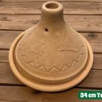 Natural Terracotta Tajin 34 cm