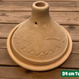 Natural Terracotta Tajin 34 cm