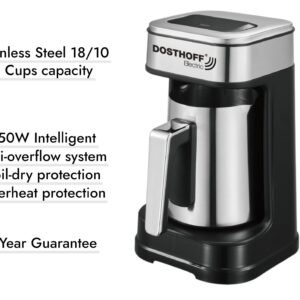 Dosthoff 650W Automatic Lebanese Coffee Maker
