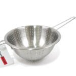 Stainless Steel punching strainer; 18 cm