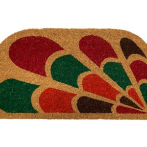 Coco mat ondal with PVC backing 75x45 cm