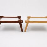 Rubber wood Bed Tray