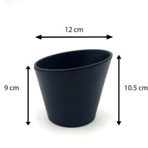 Small Presentation Bowl 12 x 10.5 cm Matt Black