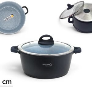 DOSTHOFF INDUCTION MASTER CASSEROLE BLACK 20 CM 2.3 L