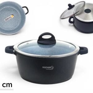 DOSTHOFF INDUCTION MASTER CASSEROLE BLACK 26 CM 5.5 L