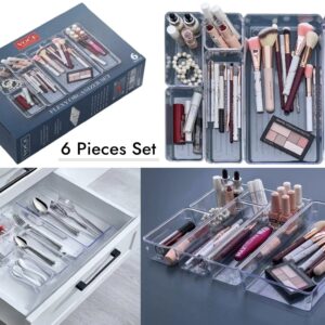 Acrylic Flexi 6 Pieces Organizer Set
