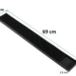 High quality rubber bar mat 69 cm