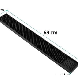 High quality rubber bar mat 69 cm