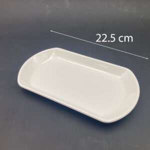 Melamine Oval Plate 22.5 cm