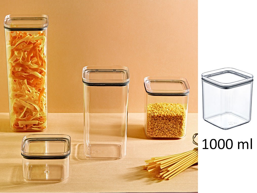 3ed1e1b07a21e4b8965ebdeabf91de21.jpg Airtight Squared Food Jar 1 lt