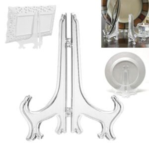 Transparent Display Easel Stand 25 cm X2