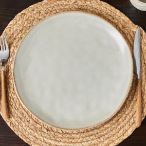 Dosthoff Beige Reactive Glaze Dinner Plate 27cm