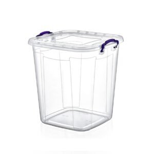 Squared Clear Storage Box 50 L
