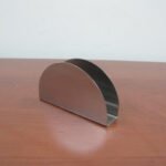 Stainless Steel tissue holder, half-circle