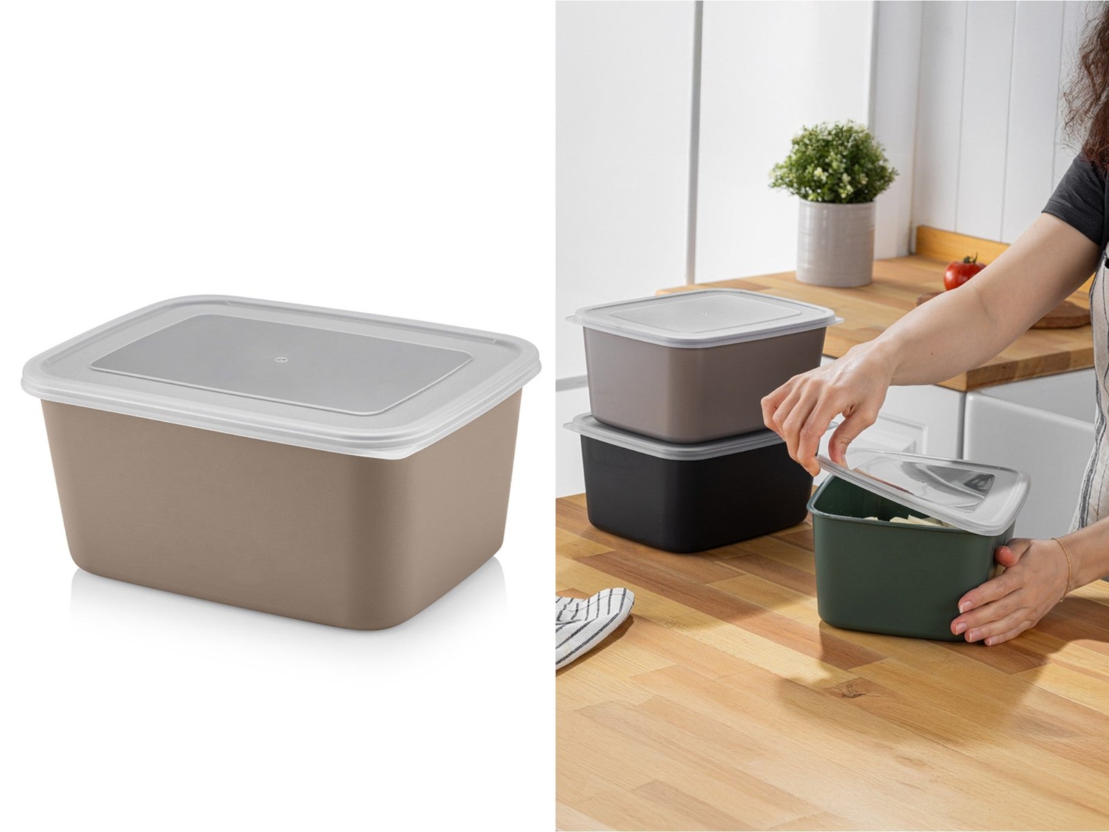 416e3493f0f035474dd2d87815178084.jpg 3500 ml "Feely" Food Storage Box