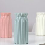 Plastic Vase Ceramic Look 18 cm
