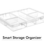 Smart Storage Box Organizer with Connected Cover