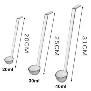 Polycarbonate Medium Laddle 25 cm