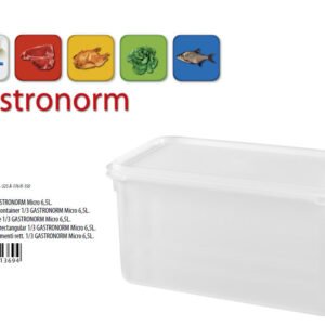 Gastronorm Plastic Storage Container - 6.5lt