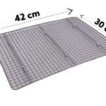 Chrome Plated Cooling Rack 42x30 cm