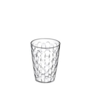 Plastic Cup with Crystal Design X2