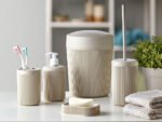 Alesta 5 Pieces Plastic Bathroom Accessories Set