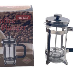 French Press Coffee Maker with SS Cover