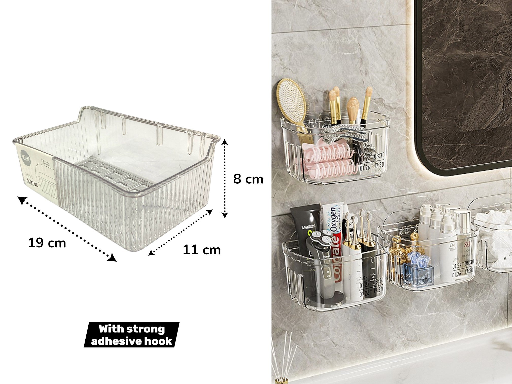 46401d89642b92fe4ac2c987752a66ba.jpg Perforated Unbreakable Transparent Storage Organizer 2
